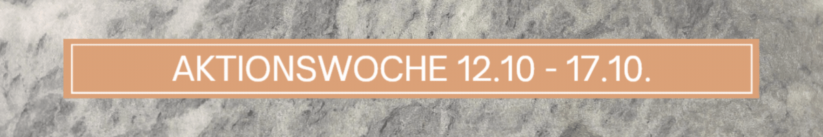 aktionswoche 12.10 - 17.10. aktionswoche 12.10 - 17.10.
